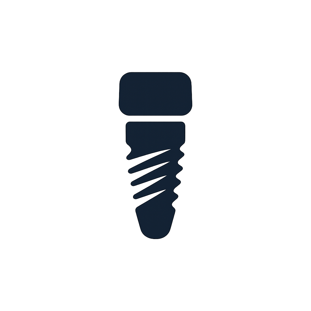 Dental implant icon